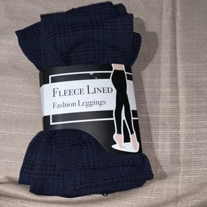 Fleece Lined Fashion Leggings Cozy For Winter